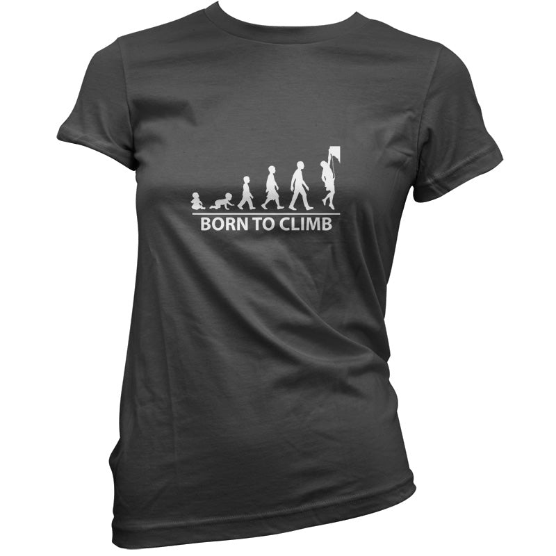 Born To Climb (Rock Climb) T Shirt