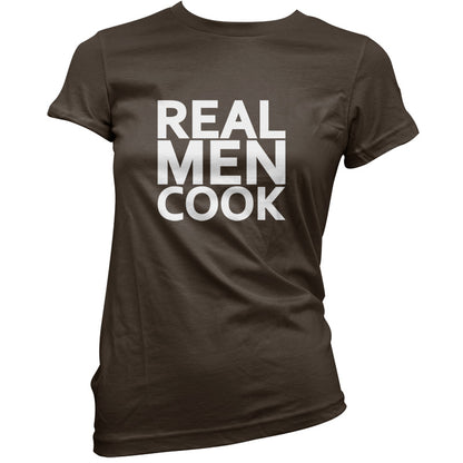 Real Men Cook T Shirt