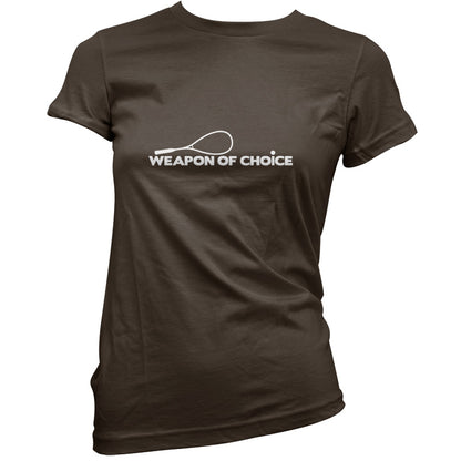 Weapon Of Choice Squash T Shirt