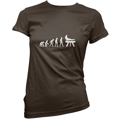 Evolution Of Man Pommel Horse T Shirt