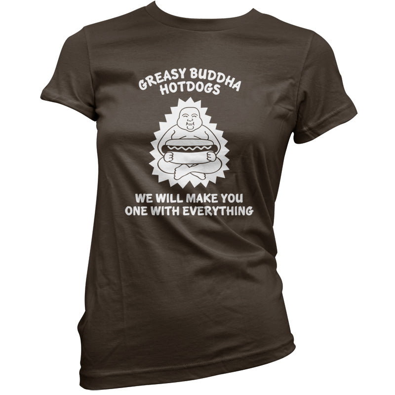 Greasy Buddha Hotdogs T Shirt