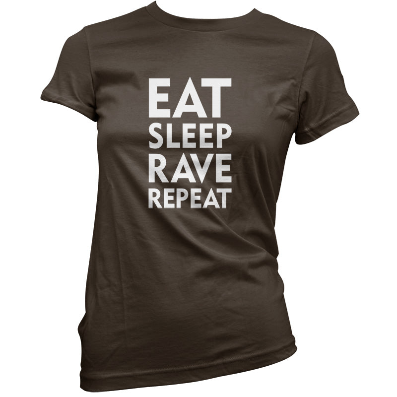 Eat Sleep Rave Repeat T Shirt