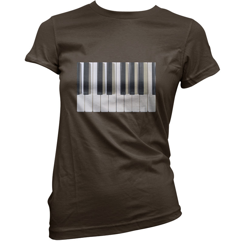 Piano Keys Colour T Shirt