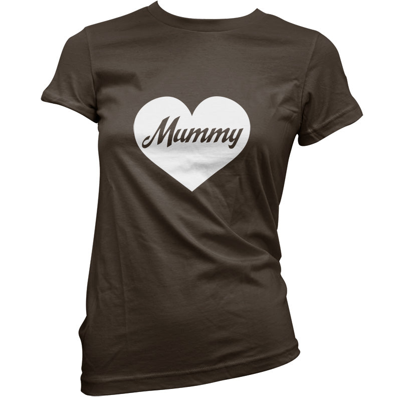 Heart Mummy T Shirt