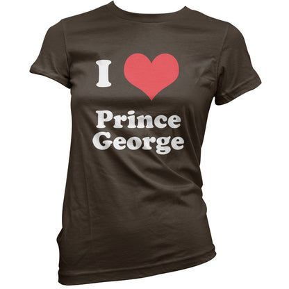 I Love Prince George T Shirt