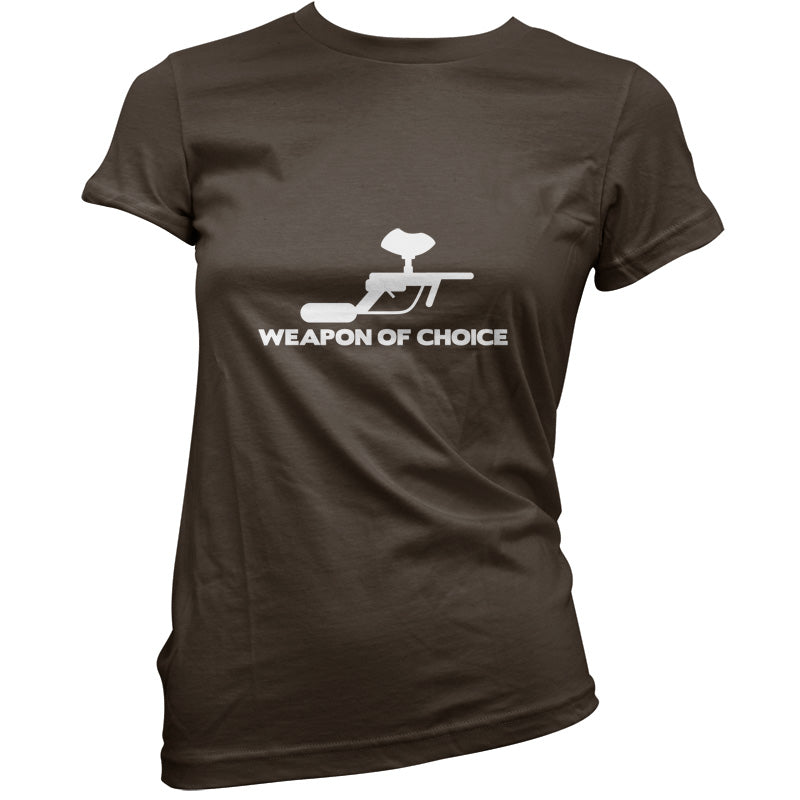 Weapon Of Choice Paintball T Shirt