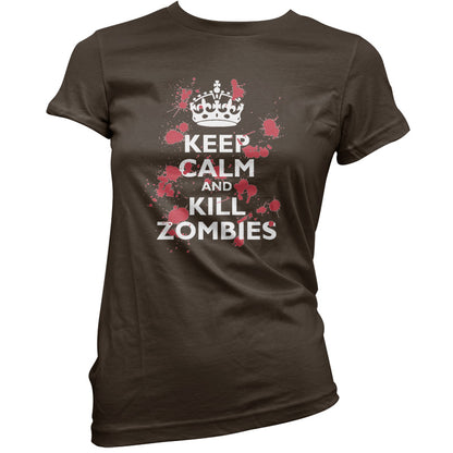 Keep Calm and Kill Zombies T Shirt