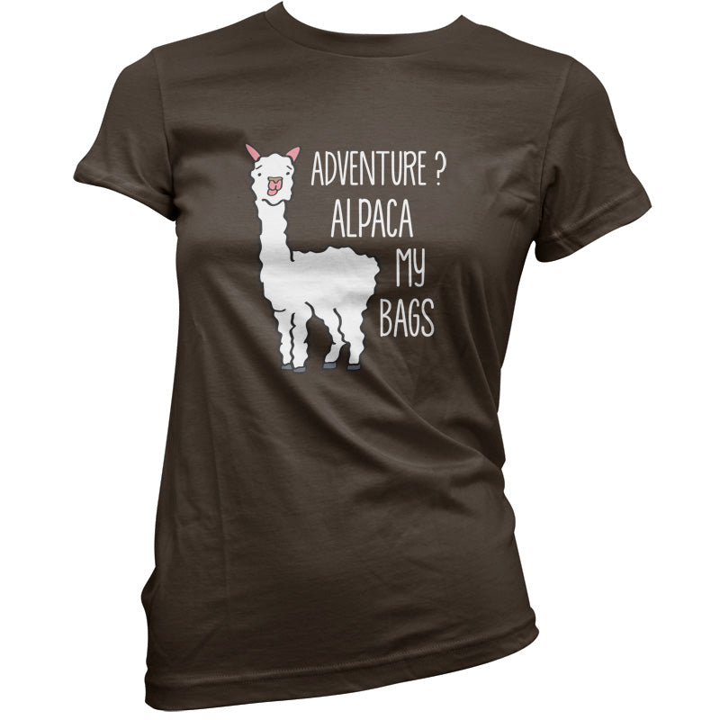 Adventure Alpaca My Bags T Shirt