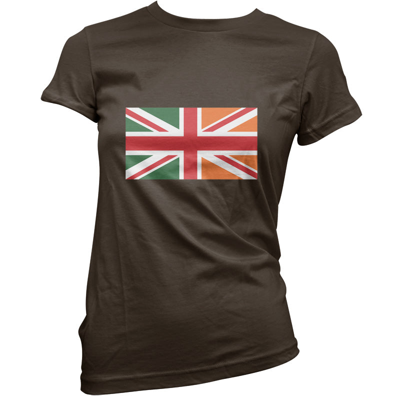 Irish Union Jack Flag T Shirt