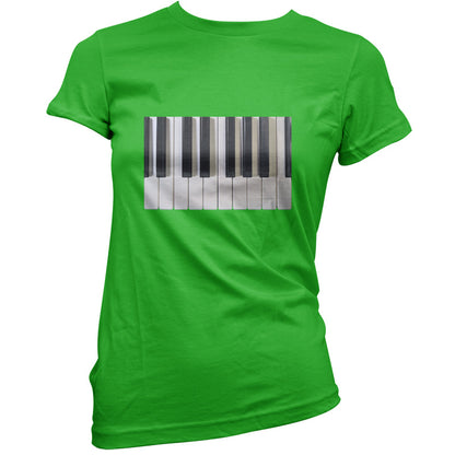 Piano Keys Colour T Shirt