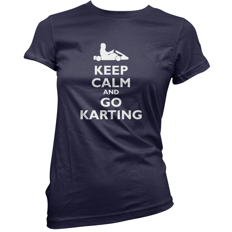 Keep Calm and Go Karting T Shirt