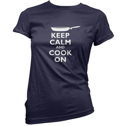 Keep Calm and Cook On T Shirt