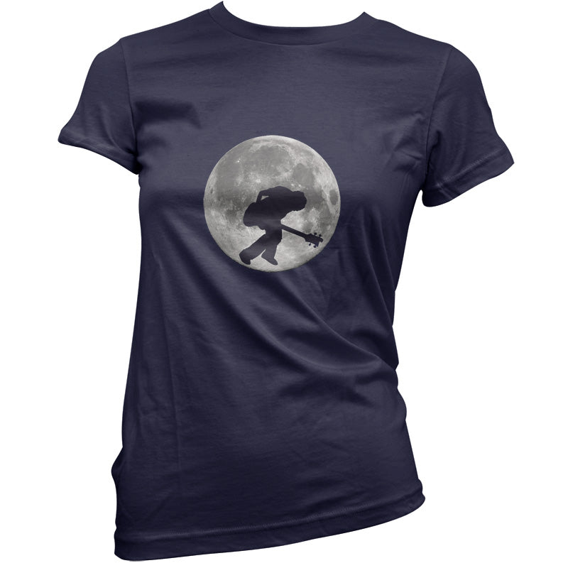 Bass Player Moon T Shirt