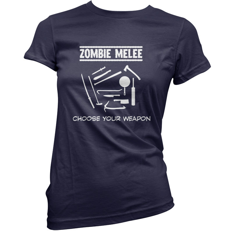 Zombie Melee Choose Your Weapon T Shirt