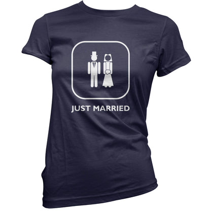 Just Married (Bride And Groom) T Shirt