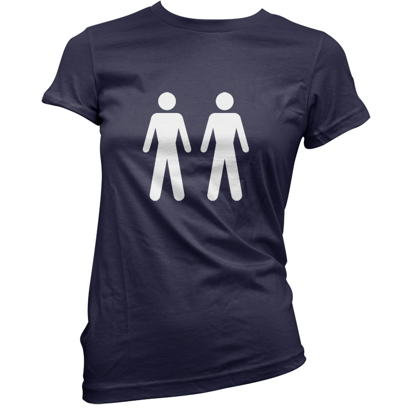 Men Men Toilet Sign T Shirt