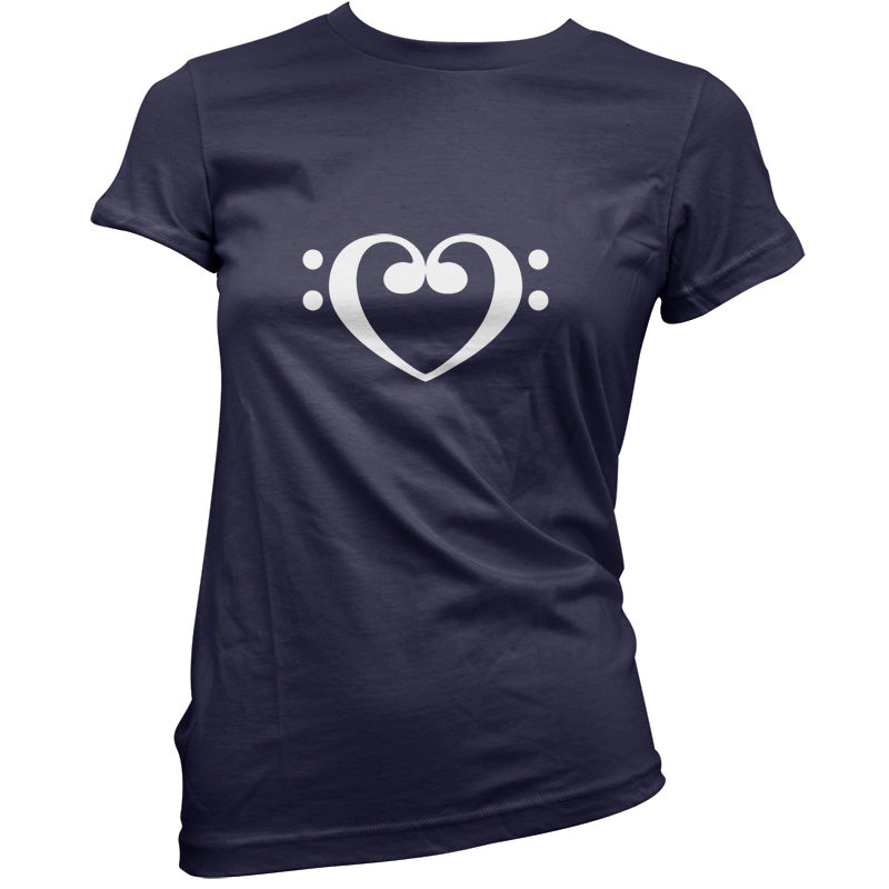 Heart Clef T Shirt