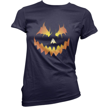 Halloween Pumpkin Face T Shirt