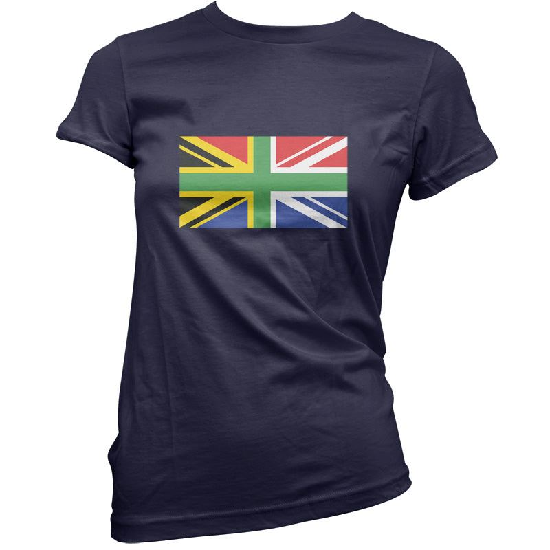 South African Union Jack Flag T Shirt