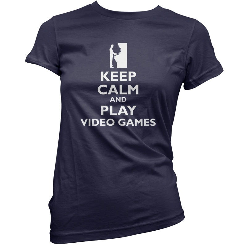 Keep Calm and Play Video Games T Shirt