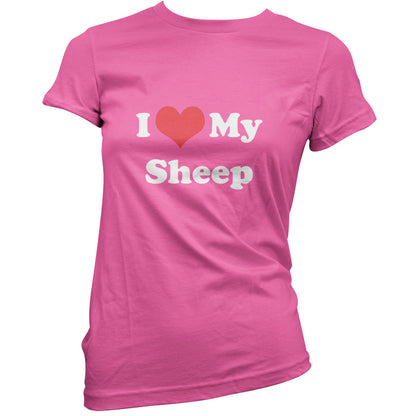 I Love My Sheep T Shirt