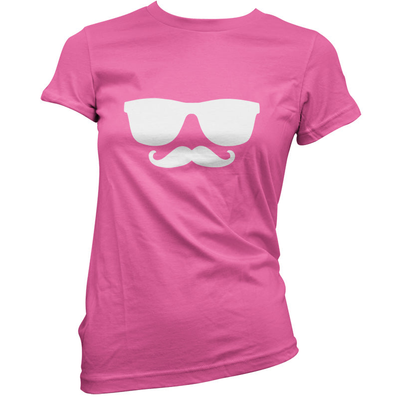 Moustache Glasses T Shirt