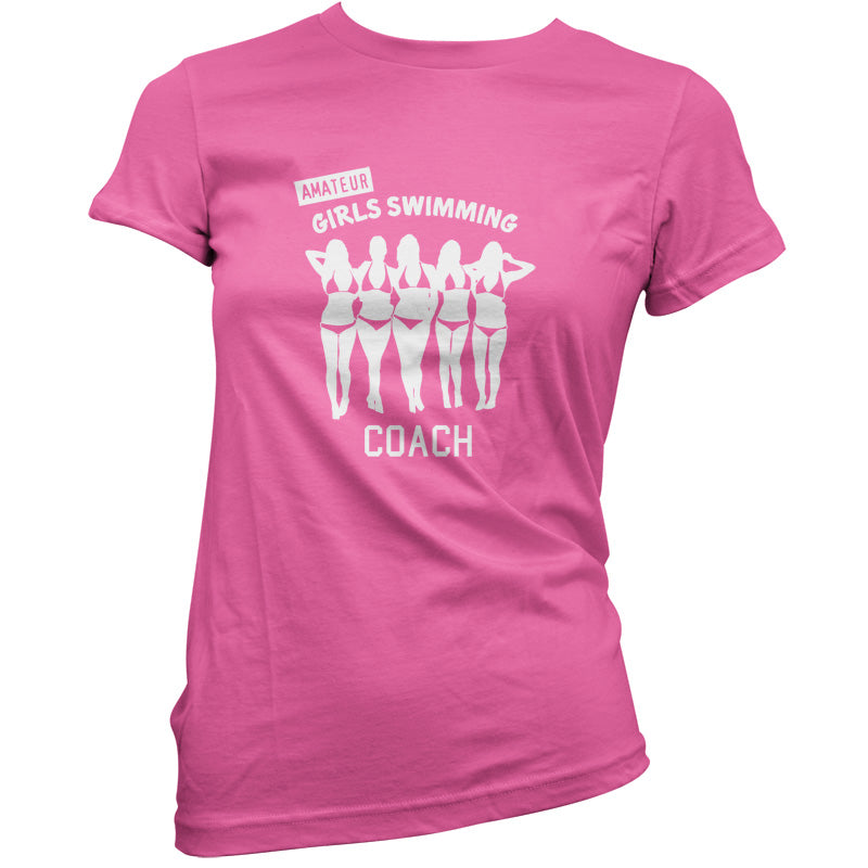 Amateur Girls Swimming Coach T Shirt