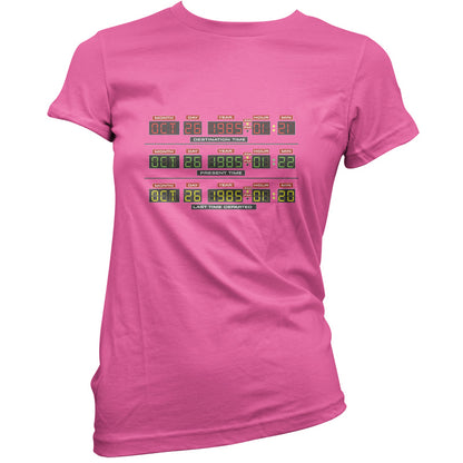 Deloreon Time Machine Circuits T Shirt