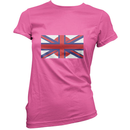 Japanese Union Jack Flag  T Shirt