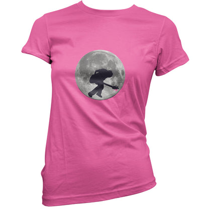 Bass Player Moon T Shirt