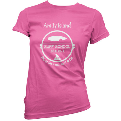 Amity Island Surf School Est.1974 T Shirt