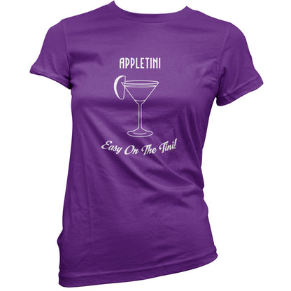 Appletini Easy On The Tini T Shirt