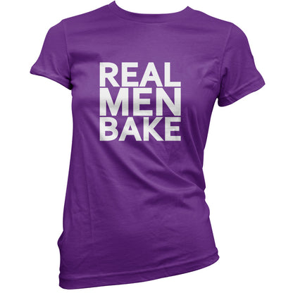 Real Men Bake T Shirt