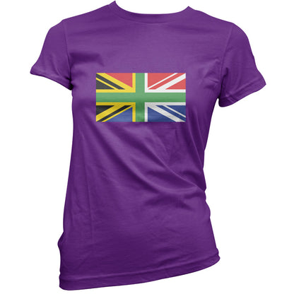 South African Union Jack Flag T Shirt