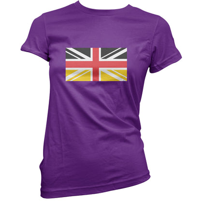 German Union Jack Flag T Shirt