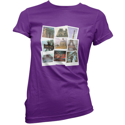 Paris Photo Collage T Shirt