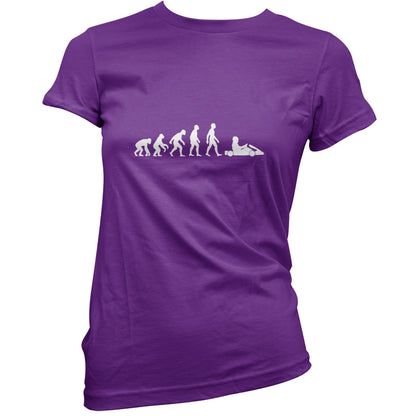 Evolution Of Man Go Karting T Shirt