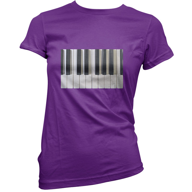 Piano Keys Colour T Shirt