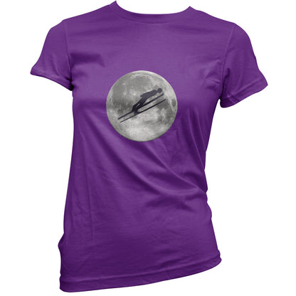 Ski Jump Moon T Shirt