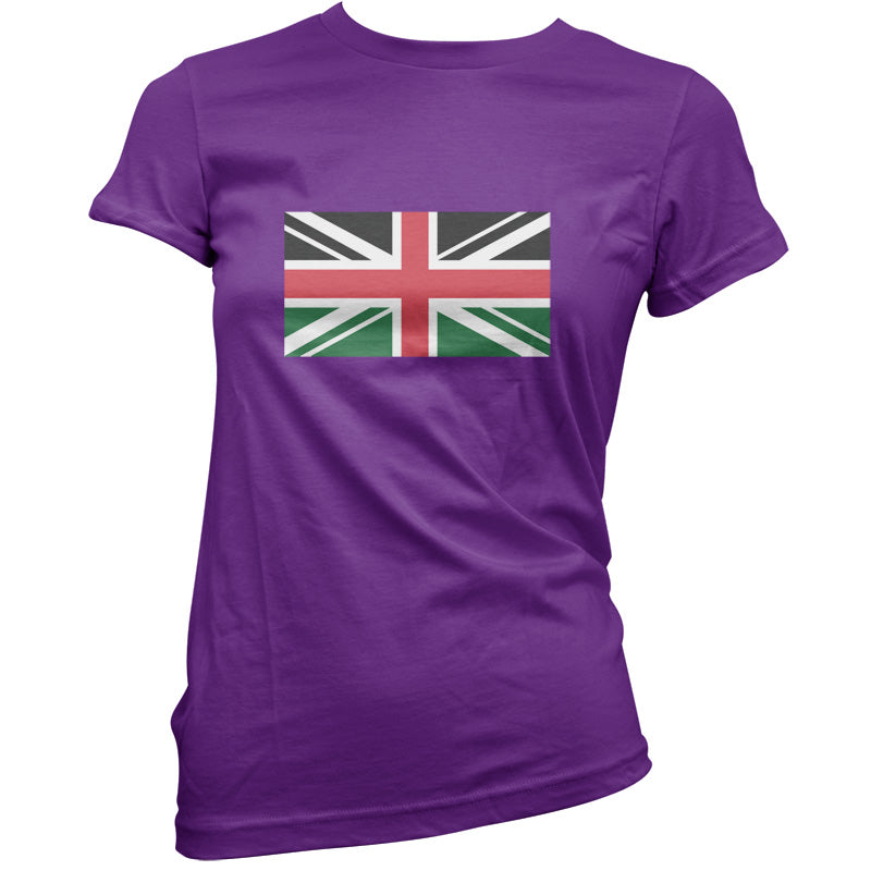 Kenya Union Jack Flag T Shirt