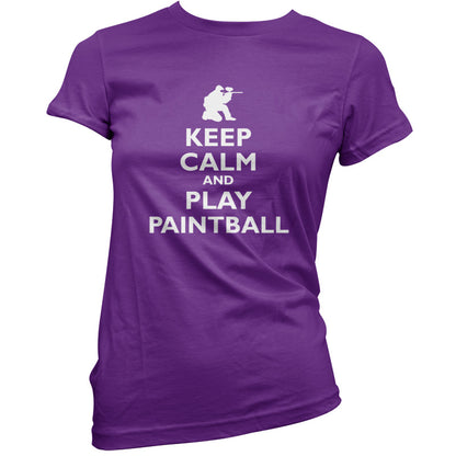 Keep Calm and Play Paintball T Shirt