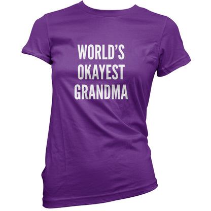 World's Okayest Grandad T Shirt