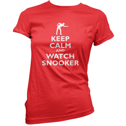 Keep Calm and Watch Snooker T Shirt