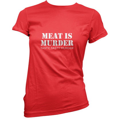 Meat Is Murder Tasty Tasty Murder T Shirt