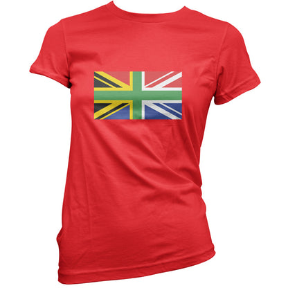 South African Union Jack Flag T Shirt