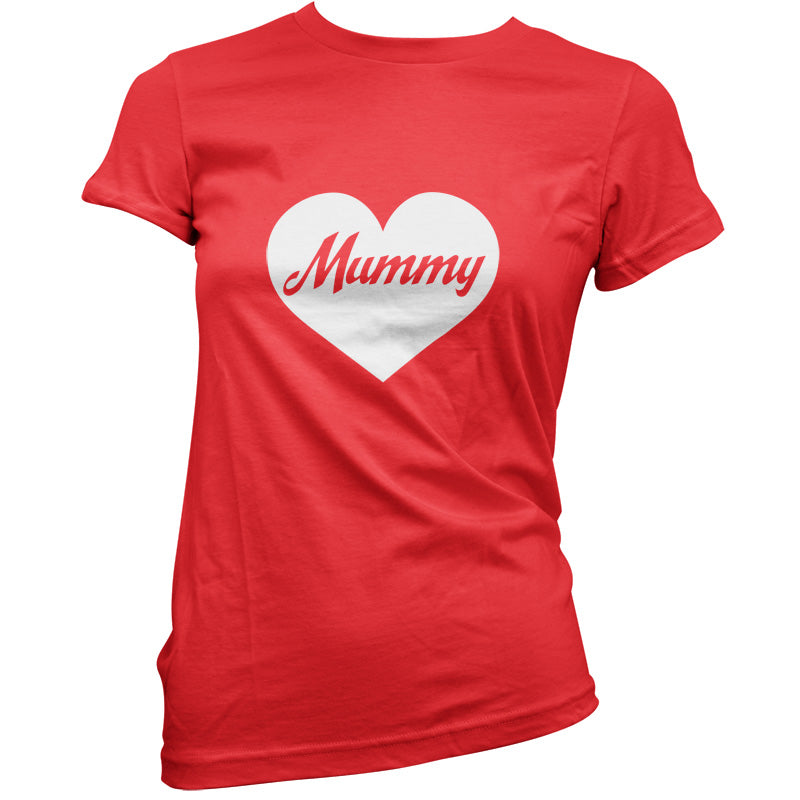 Heart Mummy T Shirt