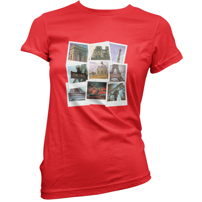 Paris Photo Collage T Shirt