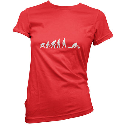 Evolution Of Man Curling T Shirt