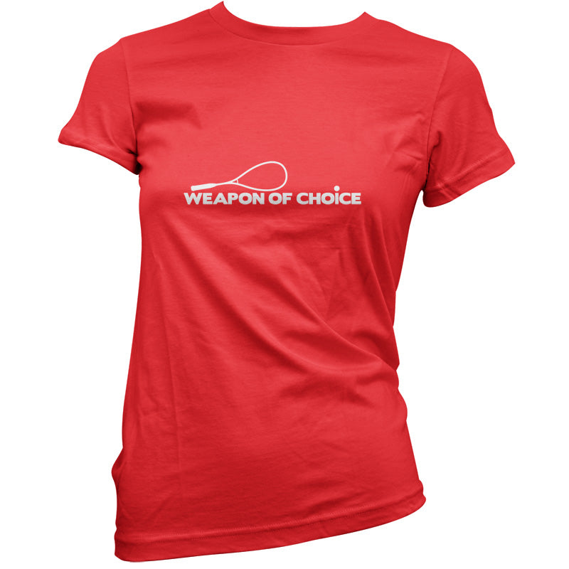 Weapon Of Choice Squash T Shirt