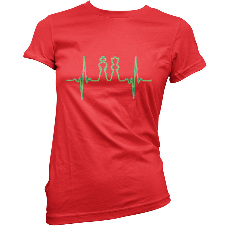 Heartbeat Chess T Shirt